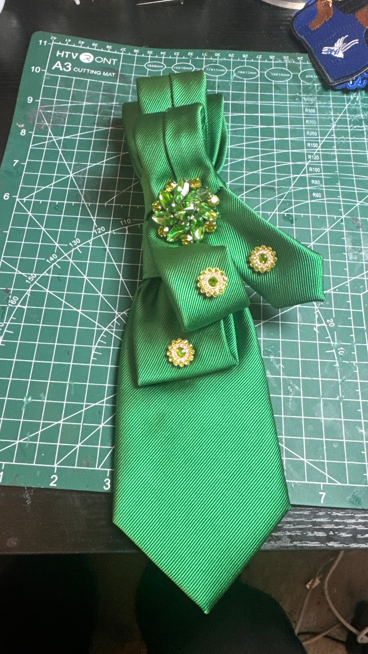 Custom Junk Tie – Handcrafted Patch Statement Tie