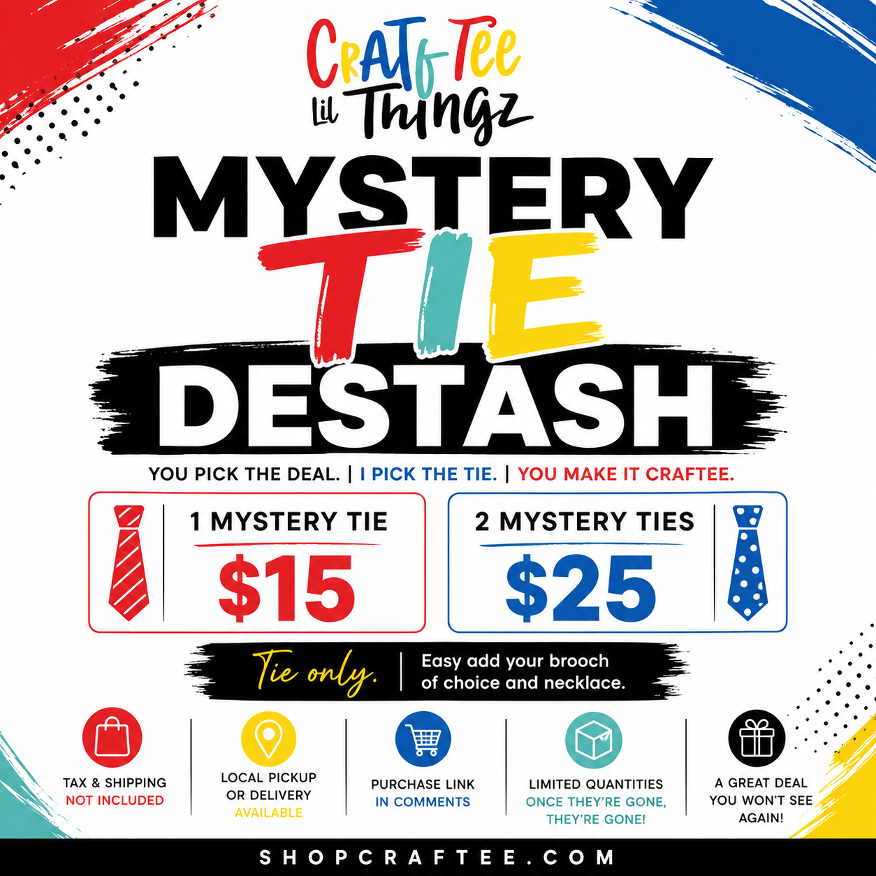 MYSTERY TIE DESTASH